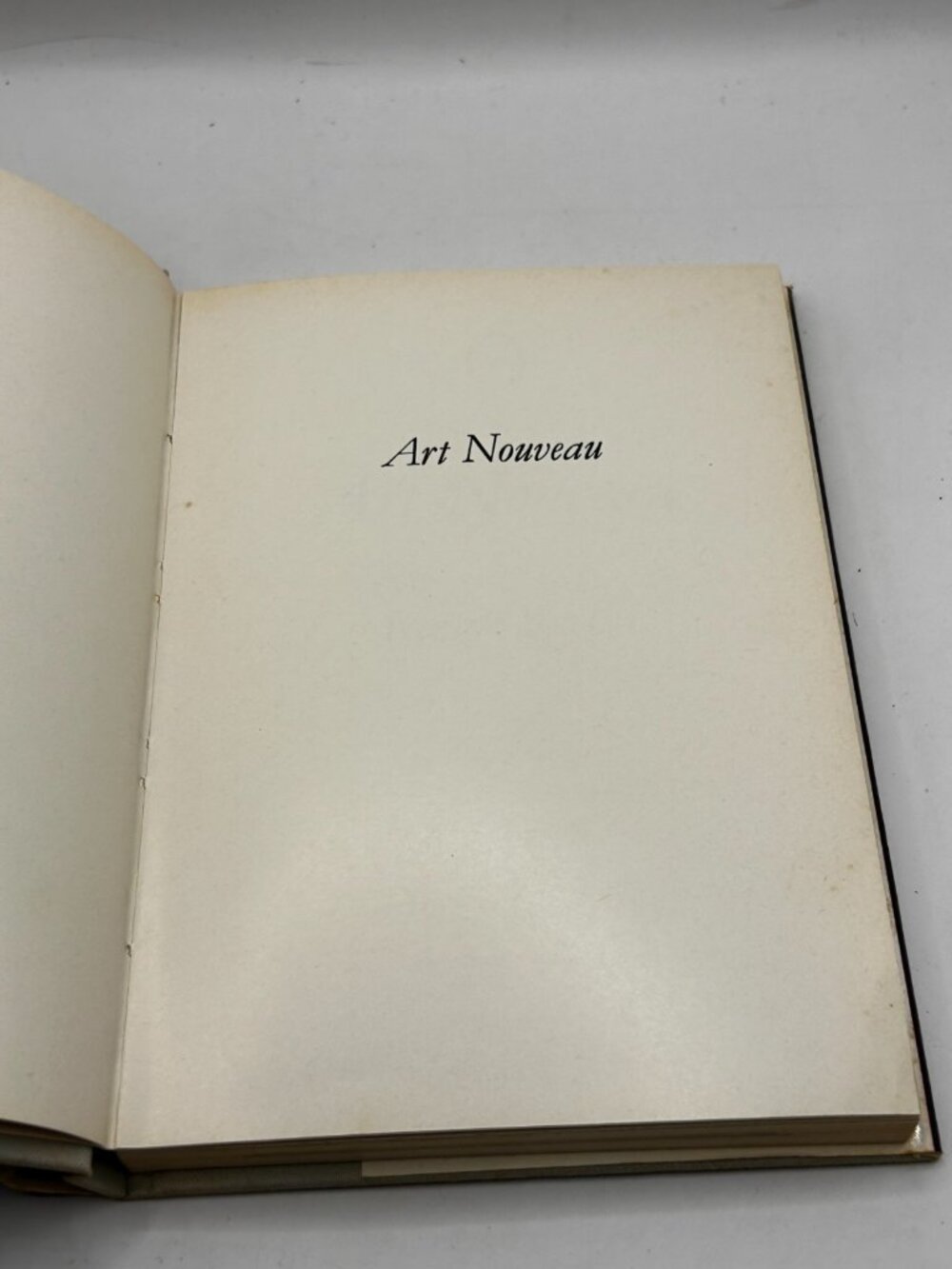 Art Nouveau by Renato Barilli 1969 Small Hard Cover Dust Jacket Good Condition - Picture 5 of 5